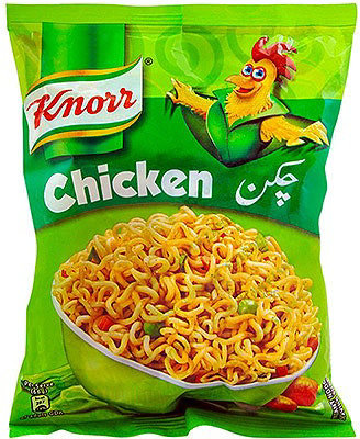 Knorr Chicken Instant Noodles, 69 gm bag - Image 1