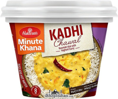 Haldiram's Instant Kadhi Chawal - Basmati Rice with Yoghurt Curry , 2.82 oz pack - Image 1