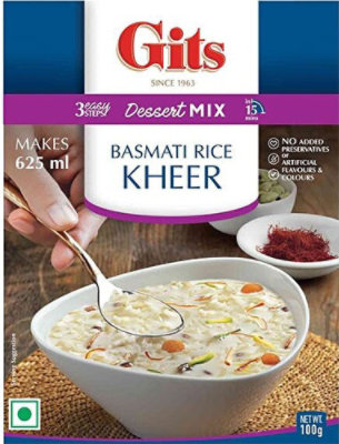 Gits Basmati Rice Kheer, 100 gm box - Image 1