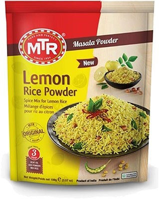 MTR Lemon Rice Powder, 3.5 oz bag - Image 1