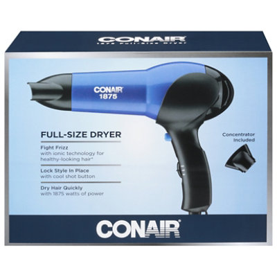 Conair Ionic Shine 1875 W Turbo Dryer Blue Blk - EA - Image 3