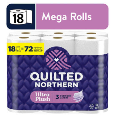 Quilted Northern Ultra Toilet Paper Mega Rolls - 18 Count - Image 1