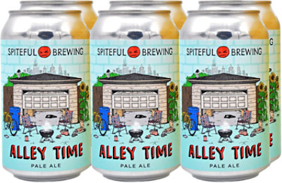Spiteful Alley Time Pale Ale In Cans 6 Count - 12 Fl. Oz. - Image 1