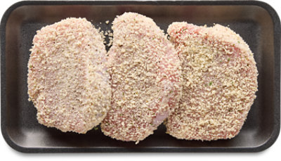 Pork Chops Center Cut Boneless Breaded - 0.50 Lb - Image 1