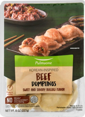 Pulmuone Korean Inspired Beef Dumplings - 8 Oz - Image 2