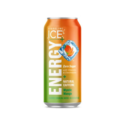 Sparkling Ice Plus Energy Mystic Mango Sparkling Water - 16 Fl. Oz ...