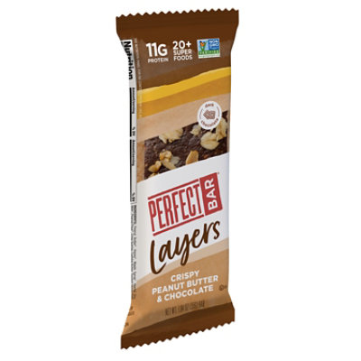 Perfect Bar Choco Crisp Gluten-Free Dark Chocolate Nut Butter Kosher Protein Bar - 1.94 Oz - Image 4