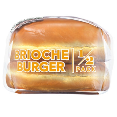 Lewis Bake Shop 1/2 Pack Brioche Burger Bun - 7.5 Oz - Image 5