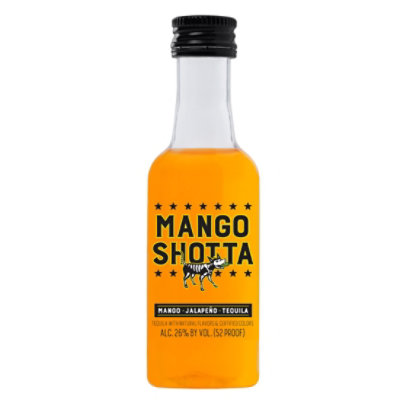 Mango Shotta Mango Jalapeno Tequila 52 Proof Bottle - 50 Ml - jewelosco