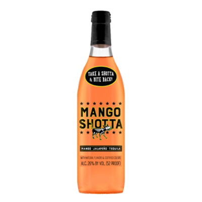 Mango Shotta Mango Jalapeno Tequila 52 Proof Bottle - 750 Ml - Image 1