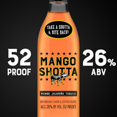 Mango Shotta Mango Jalapeno Tequila 52 Proof Bottle - 750 Ml - Image 1