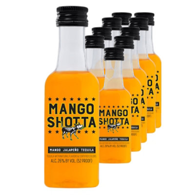 Mango Shotta Mango Jalapeno Tequila 52 Proof Bottle - 10-50 Ml - Image 1