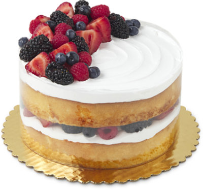 White Chantilly Cake 8 Inch 2 Layer - Each - Image 1