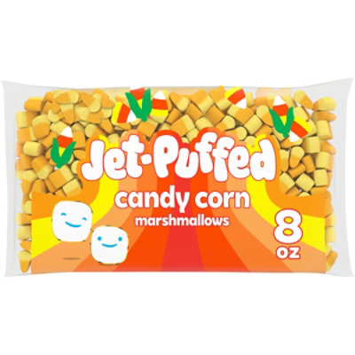 Jet-Puffed Candy Corn Shaped Halloween Fall Marshmallows - 8 Oz - Image 1