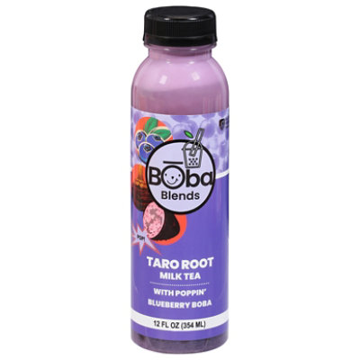 Boba Blends Taro Root With Blueberry Boba - 12 OZ - Image 1