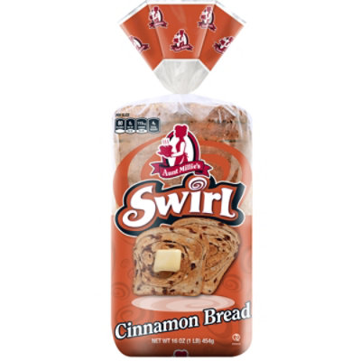 Aunt Millies Cinnamon Swirl Bread - 16 OZ - Image 1