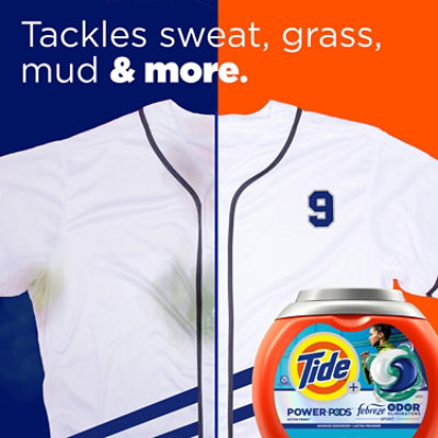 Tide Power Pods Plus Febreze Odor Eliminators Sport, Active Fresh - 25 Ct. - 25 CT - Image 3