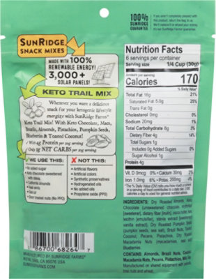 Sunridge Keto Trail Mix - 6 Oz - Image 6