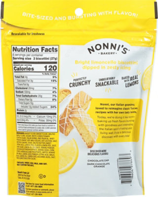 Nonni's Limoncello Bites - 4.8 Oz - Image 4