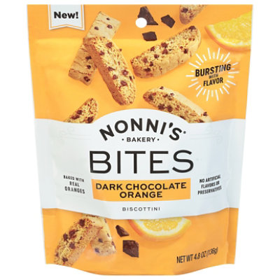 Nonni's Dark Chocolate Orange Bites - 4.8 Oz - Image 1