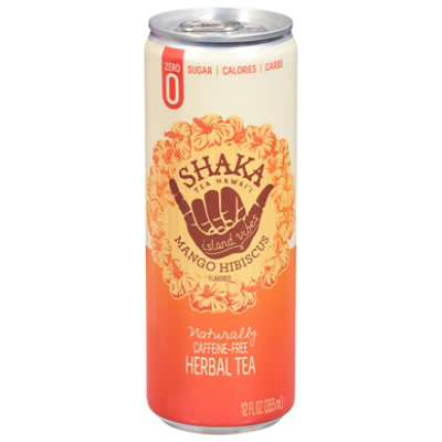 Shaka Tea Herbal Mango Hibscus Ready To Drink - 12 FZ - Image 3