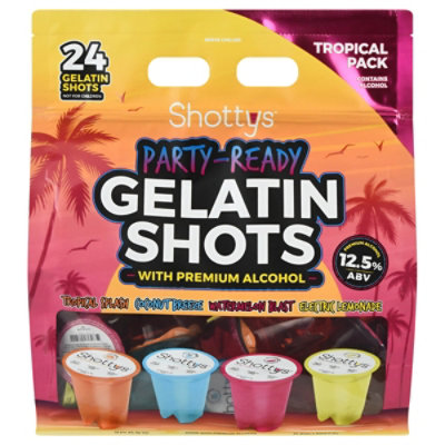 Shottys Gelatin Shot Tropical Pack - 24-50 ML - Image 2