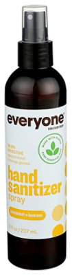 Everyone Hand Sanitizer Spray, Coconut Lemon Scent - 8 oz - Image 1