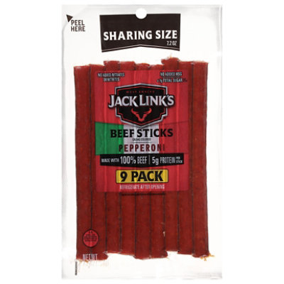 Jack Links Beef Pepperoni Stick 7.2oz - 7.2 OZ - Image 2