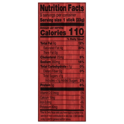 Jack Links Beef Pepperoni Stick 7.2oz - 7.2 OZ - Image 3