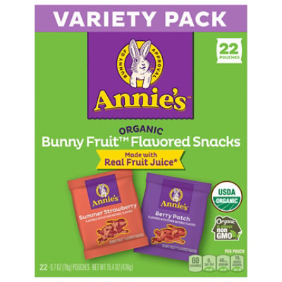 Annies Homegrown Fruit Snack 22ct Variety - 15.4 OZ - Image 3