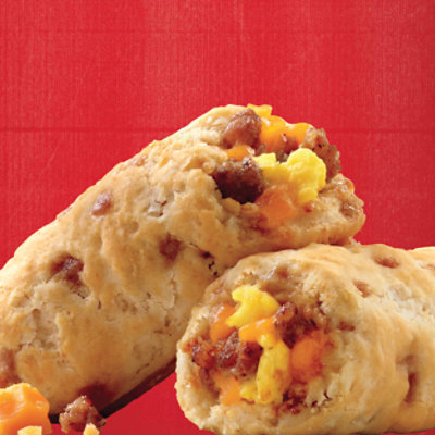 Jimmy Dean Maple Biscuit Roll Ups, Sausage Egg And Cheese, 2 Count Frozen - 12.8 OZ - Image 2