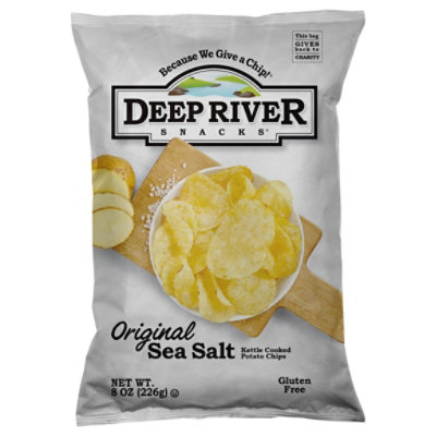 Wise Deep River Sea Salt Kettle Chip 8oz - 6 OZ - Image 3