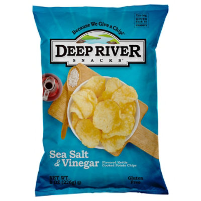 Wise Deep River Sea Salt & Vinegar Kettle Chips 8oz - 8 OZ - Image 3