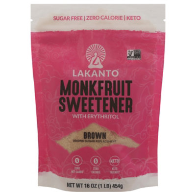 Lakanto Sweetener Brown Monkfruit - 16 OZ - Image 3