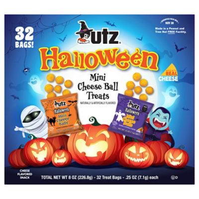 Utz Halloween Mini Cheeseballs 32ct - 32 CT - Image 2
