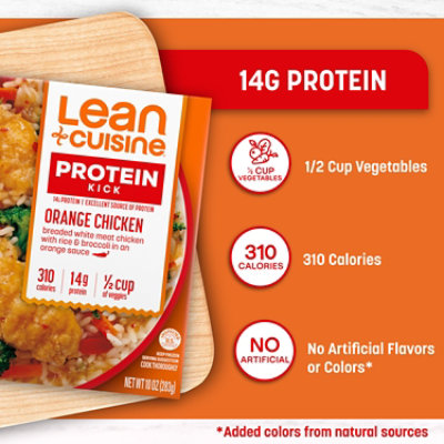 Lean Cuisine Frozen Meal Orange Chicken 10oz - 10 OZ - Image 2