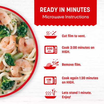 Lean Cuisine Alfredo Shrimp Frozen Meal 9.875oz - 9.875OZ - Image 3