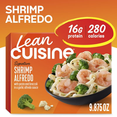 Lean Cuisine Alfredo Shrimp Frozen Meal 9.875oz - 9.875OZ - Image 1