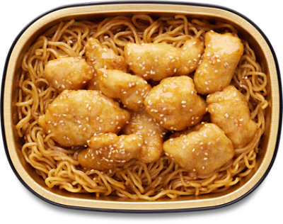 Honey Sesame Chicken Thigh With Lo Mein - Each - Image 1