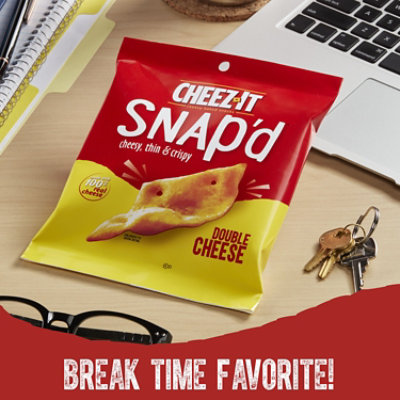 Cheez-It Snapd Cracker Chips Double Cheese - 1.5 Oz - Image 4