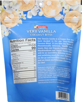 Jennies Coconut Bites Very Vanilla 5.25oz - 5.25 OZ - Image 6