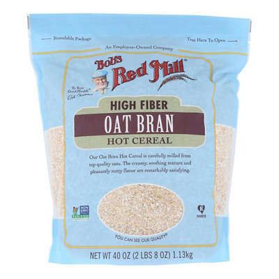 Bob's Red Mill - Oat Bran Hot Cereal - 40 oz (Pack of 4) - Image 1