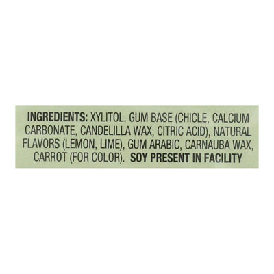 Glee Gum Chewing Gum - Lemon Lime - Sugar Free - 16 Pieces (Pack of 12) - Image 3