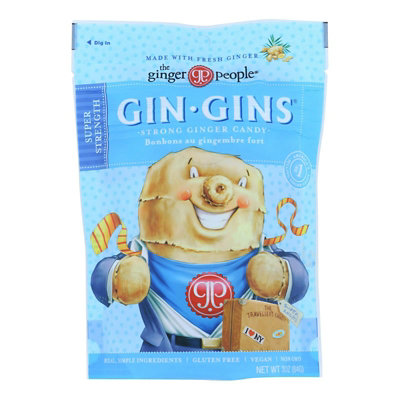 The Ginger People - Gin Gins Ginger Candy - The Traveler's Candy - 3 oz (Pack of 12) - Image 1