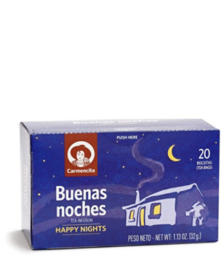Carmencita Infusions Happy Nights - Buenas Noches 20 Bags - Image 1
