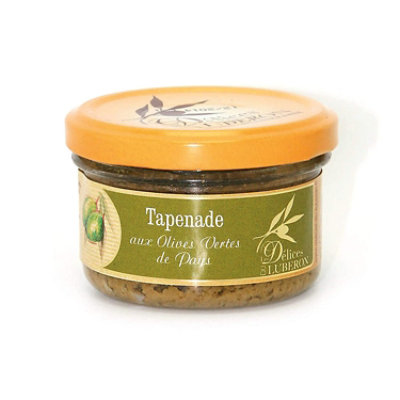 Delices du Luberon Green Olive Tapenade - 3.1 oz - Image 1