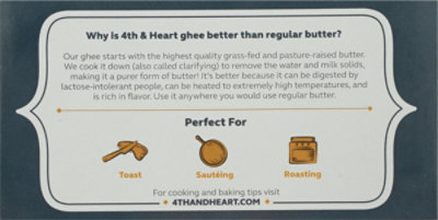 4th Heart Ghee Salted Stick - 8 OZ - Image 6