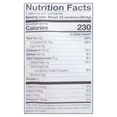High Key Snacks Cookie Choc Chip Minis - 1.75 OZ - Image 4