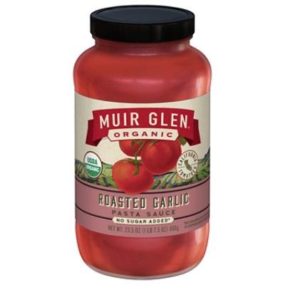 Muir Glen Pasta Sauce Roasted Garlic - 23.5 OZ - Image 2