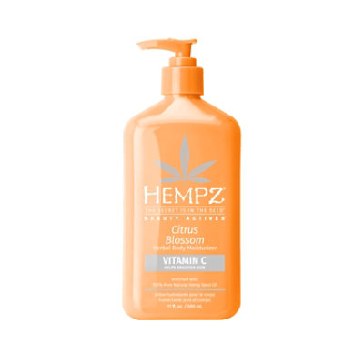 Hempz Lotion Citrus Blossom Herbal Body Moisturizer - 17 FZ - Image 1
